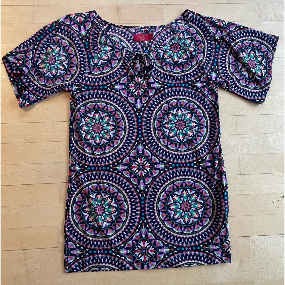 Colorful cover up by Australian brand, Tigerlily